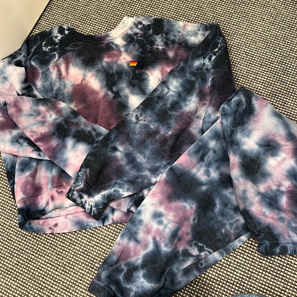 Aviator Nation TrackSuit! XS 💜💙 - Picture 1 of 11